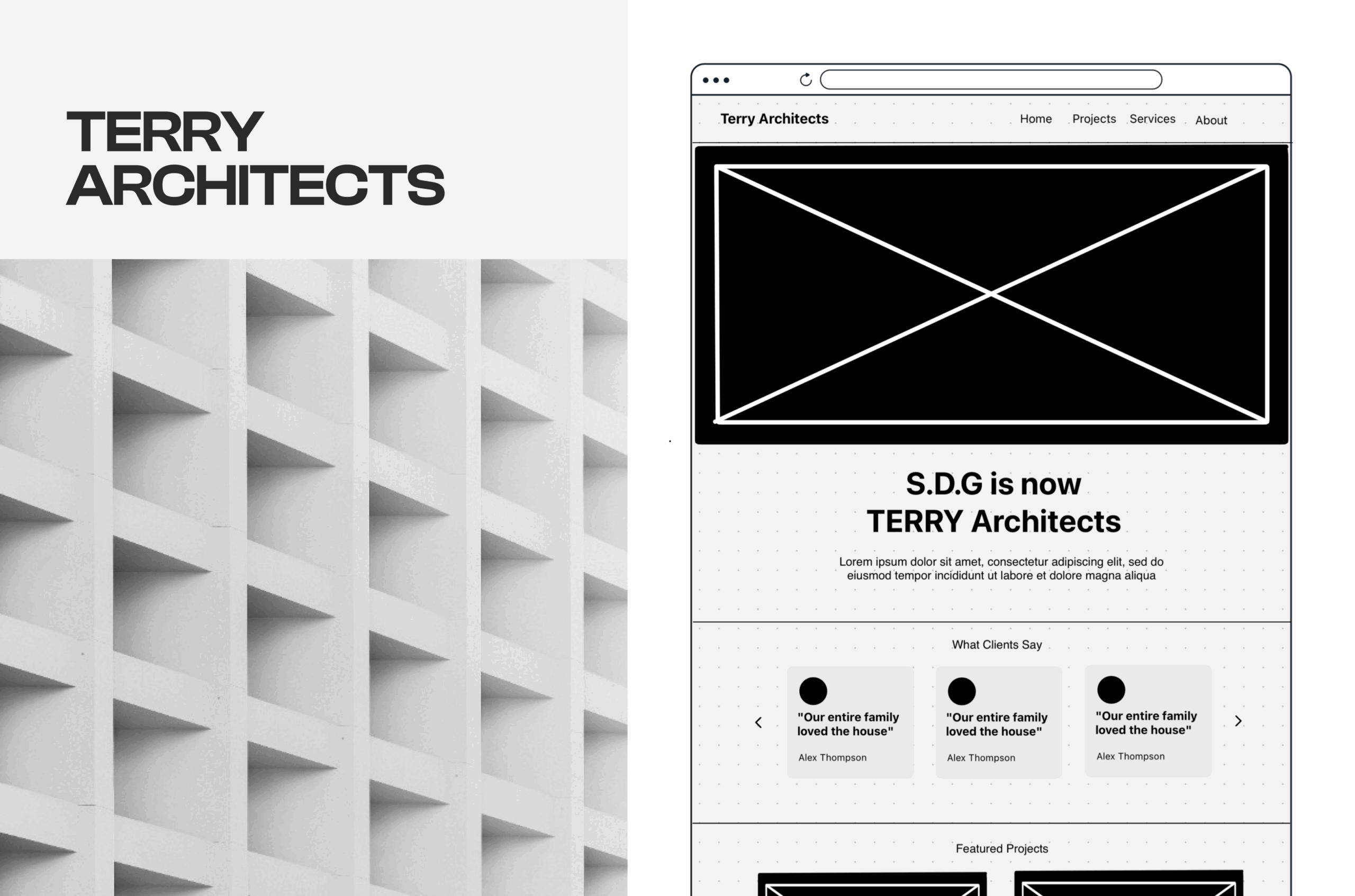 Website Designer → Terry Architects